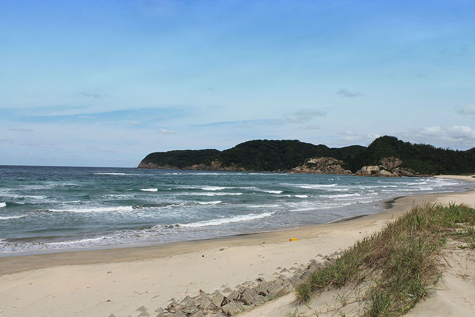 日本海の海写真