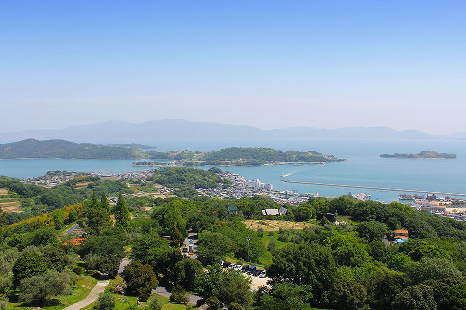 瀬戸内海の島々写真