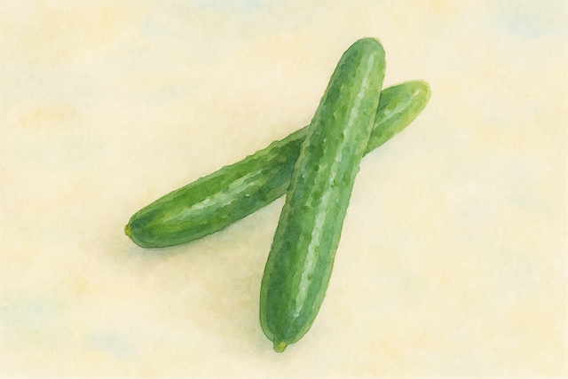 キュウリイラスト