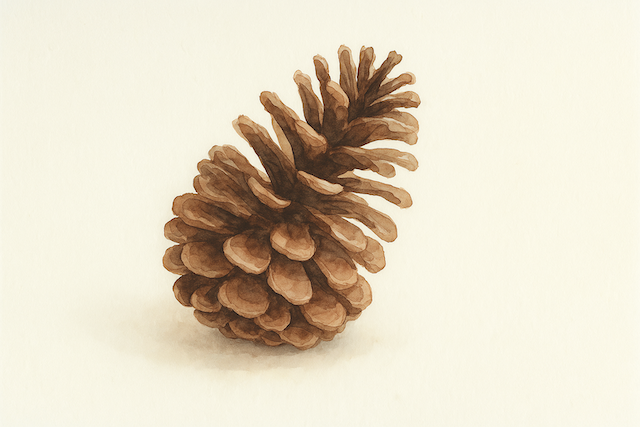 まつぼっくりイラスト