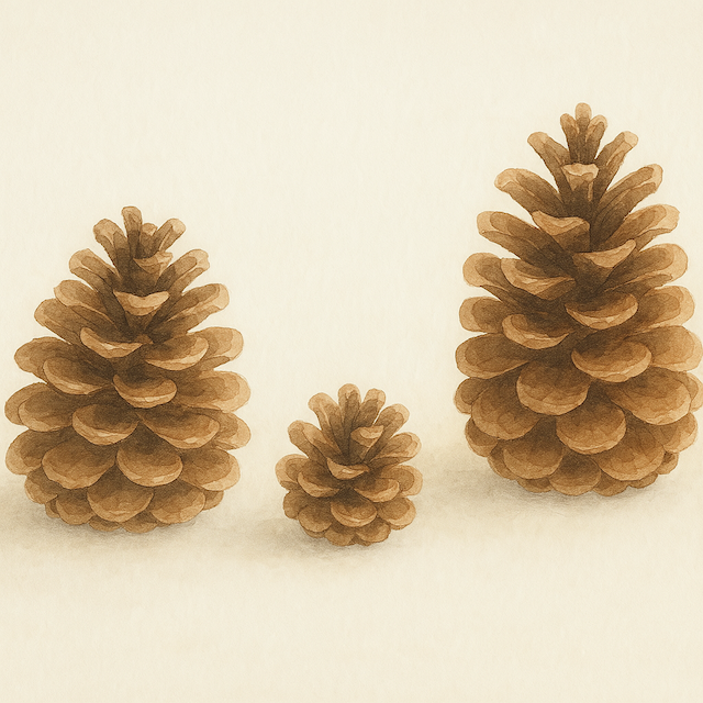 まつぼっくりイラスト