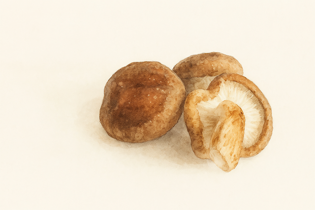 しいたけイラスト