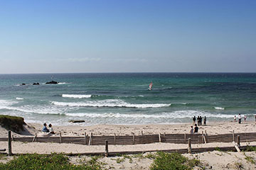 サーフィンの海